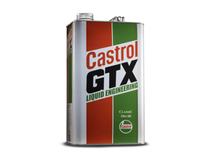 Huile moteur Castrol classique 10W/40 GTX 5 litres - 10W-40, 10W/40, 10W 40