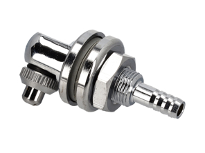 Hoge chromen ruitensproeier. Porsche 356AT2 / 356BT5 - 64462874141 - 64462874441, 1698700300