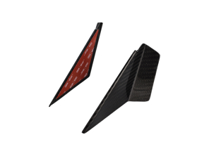 Kit antivento Fabspeed in fibra di carbonio. Porsche 991 / 991.2 / 992 / 981 e 718 - 992837308A, 992837307A, 992837308AOK1, 992837307AOK1, 992837308B, 992837307B, 992837308BOG3, 992837307BOG3