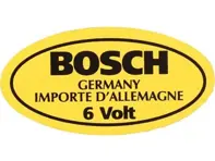 Autocollant 6 Volts pour Porsche 356 - PCG70100800 - 1601502500