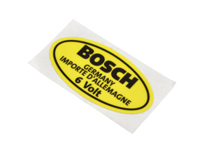 Sticker 6 Volt voor Porsche 356 - PCG70100800 - 1601502500