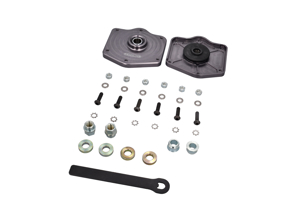 Rennline 密封前外倾板 2 件套，适用于保时捷 996 2WD / 986 Boxster - 99734301801, 99634398037 - S20