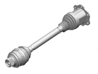 传动轴。保时捷 Macan Turbo - 95B407271E, 95B407271C, 95B407271G, 95B407271J, 95B407271L