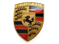 Insigne de poignée de capot avant. Porsche 356 - 64455921002