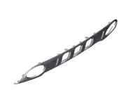 Zierleiste Heckstoßstange Auspuffblende Edelstahl. Porsche 992 Dakar - 9928075316M7, 992807531  6M7