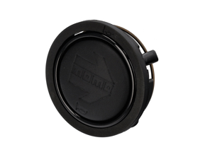 MOMO Horn Button 2 Contact - Embossed Black Leather Arrow - HOARW10LEABKF, M22135311116