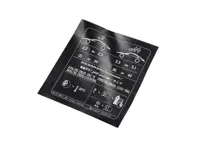 轮胎胎压贴纸。保时捷 991.1 Carrera 2 / 2S 2012-16 - 99170128623