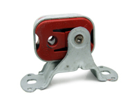 Soporte para silenciador trasero de escape. Porsche Cayenne MKI / MKII - 95511122750