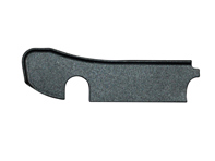 Front bumper intermediate layer seal. Porsche 911 - 91150332500, 91150332600, 911.503.325.00, 911.503.326.00 - 1680350100, 1680350200