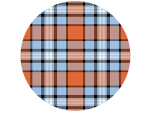SOLM (Racing) polyviscose tartan fabric, inspiration: Le Mans, Ford GT, Porsche 917, Steve McQueen *SAMPLE*