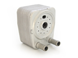 Radiator Oil Cooler on Engine. Porsche 955/957/958 Cayenne - 95510702103, 95510702100, 95510702101, 95510702102