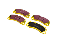 EBC GELBE Bremsbeläge 'Fast Road' vorn. Porsche 991 GT3 / Turbo / 981 Cayman GT4 - 99135194702, 99135194704 - DP42206R