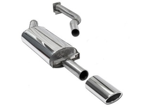 Sport-Endschalldämpfer für Porsche 944 turbo CARGRAPHIC N-GT - 95111108301, 95111104100