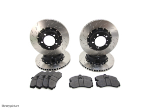 Kit de pastillas y discos de freno de recambio PFC para Porsche 991 GT3 Cup / Cayman GT4 Clubsport - 380.32.0054.451, 380.32.0054.461, 380.30.0047.451, 380.30.0047.461, 7968, 7969, 7968.11.28.44, 7969.11.26.44