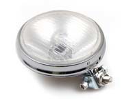 Faro supplementare abbagliante, cromato. Porsche 911 1965-73 - 91163112100, 90163112101, 91163112110 - LTG11.1.100, LTG11.1.101, LTG111100, LTG111101