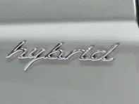 'HYBRID' - Chrome Door Badge for Porsche 970 Panamera - 97055926500