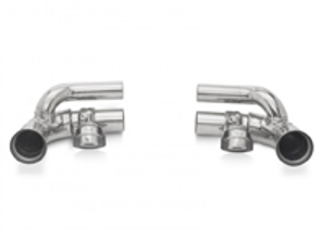 Silenciador lado escape deportivo tubo recto con válvulas Porsche 997 GT3 y GT3 RS