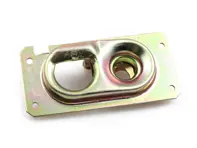 Front bonnet lock, lower part. Porsche 924 / 928 / 944 - 92851102702, 92851102703, 928OBP004