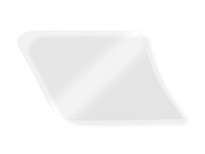 Protección contra virutas de piedra trasera grande. Porsche 944 - 94455932500, 94455932600, 944559326003YK, 944559325003YK