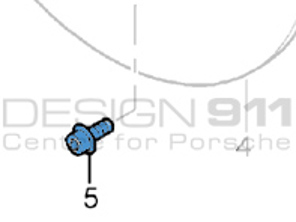 Piastra di copertura del disco del freno Vite. Porsche Cayenne MKI / MKII - N10572403