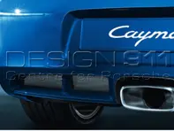 Griglie della grembialatura posteriore. Porsche 987C Cayman - 98704480210