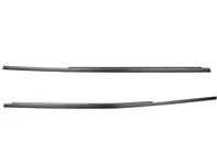 Moldura para exterior de puerta, Negra. Porsche 911 Coupé 80-86 - 9115314310070K, 9115314320070K