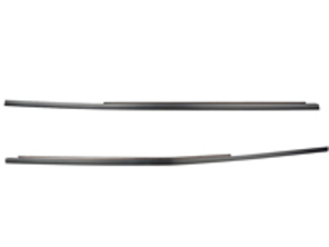 Moulure pour extérieur de porte, Noir. Porsche 911 Coupé 80-86 - 9115314310070K, 9115314320070K