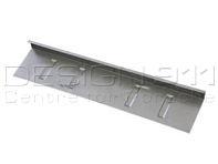 Parete inferiore del vano batteria. Porsche 356 Pre-A / 356A 1953-1955 - 35649041, PP182A, P182A