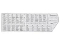 Component card fuse & relay. Porsche 911 Turbo (1987-88) - 93061224302