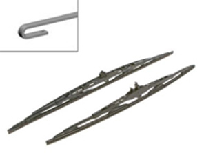 Front wiper blade set. Porsche 970 Panamera (RHD cars) - 97062890400, 3397001802, 801S