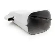 Abgastrichter für hinteren Stoßfängerschutz. Porsche 356 B / 356 C - 64450503706, 64450503706GRV