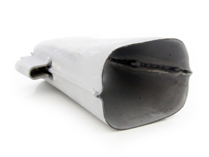 Abgastrichter für hinteren Stoßfängerschutz. Porsche 356 B / 356 C - 64450503706, 64450503706GRV