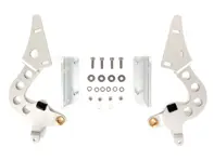 Billet Rear Decklid Hinges - Adjustable. Porsche Early 911 with 964 decklid - 91151203500, 90151203600GRV, 90151203620GRV - E198