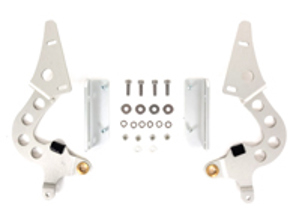 Billet Rear Decklid Hinges - Adjustable. Porsche Early 911 with 964 decklid - 91151203500, 90151203600GRV, 90151203620GRV - E198