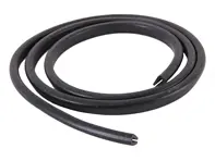 Window lifter rail rubber seal. Porsche 356 - 64454249141