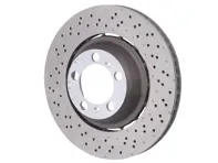 后制动盘转子，轻质钻孔凹盘，380x30mm。保时捷 991 GT3 - 99135240780, 99135240880 - PRL41587, PRR41687