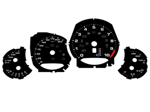 表盘设置，MPH。保时捷 991.2 GT3