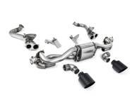 Milltek Sports Exhaust System With GPF/OPF Bypass, Cerakote Black GT-115 Tailpipes. Porsche 718 Boxster / Cayman 2020>> - 982251053E, 982251053K, 982251053F, 982251053H, 982251053D, 982251053G, 982254351B, 982254351L, 982254351AA, 982254351P, 982254351R, 982254350B, 982254350L, 982254350AA, 982254350P, 982254350R - SSXPO185