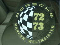 Marken Weltmeister 1972/73 Raamsticker - 999197273, 91170110304
