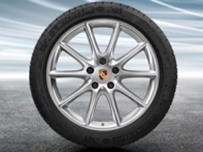 20' Cayenne Design Alloy Wheels & Winter Tyres Original Porsche - 9Y0044630B