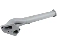 Exhaust pre-silencer Sports. Made of steel with grey paint. Porsche 911 1975-89 - 93011118300, 92.300, 1620200500, 92.300S, 1620200600, 93011118301 - 92.300, 1620200500