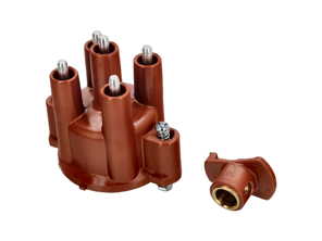 Kit tappo distributore e braccio rotore. Porsche 924S / 944 - 94460225100, 94460290100, 94460290101