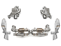 Exhaust Muffler, Headers, 200 Cell Cats Kit for Porsche 993 Turbo - 99311321357, 99311321358, 99311321359, 99311321457, 99311321458, 99311321459, 99311104654, 99311104655, 99311104554, 99311104555, 99321103955, 99321103956, 99321104055, 99321104056
