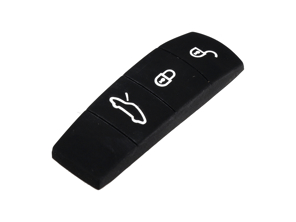 Key replacement rubber buttons Porsche 991.2 (3-button type) - 9P1800375D, 9P1800375E