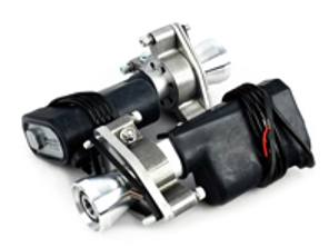 Alerón trasero cilindros eléctricos 3' eRam Kit™. Porsche 996TT - 99651295101, 99651295201