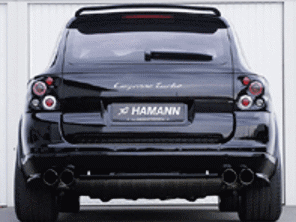 Tail Gate Rear Lower Spoiler. Hamann for Cayenne