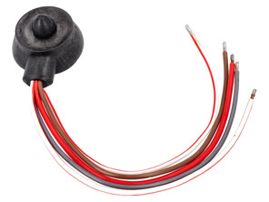 5-pin Relay plug connector with harness. Porsche 911 / 914 / 924S / 944 / 964 / 968 - 90161233300 - PS9227, 1699900500, 911869/01