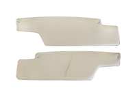 Juego de viseras parasol, Marfil. Porsche 914 1970-76 - 91473104312, 91473104412