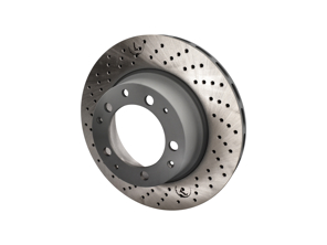 Brake disc rotor, Rear. Porsche 911 / 930 (93035204501 & 93035204601) - 93035204501, 93035204500, 93035204601, 93035204600, 93035204502, 93035204601, 205191C, 205192C - 205191C, 205192C