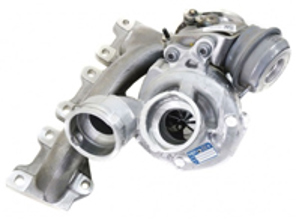 Turbocharger. Porsche 95B Macan S / GTS - 53039980610, 53039980437, 94612302531, 94612302530, 94612302632, 94612302631, 94612302630
